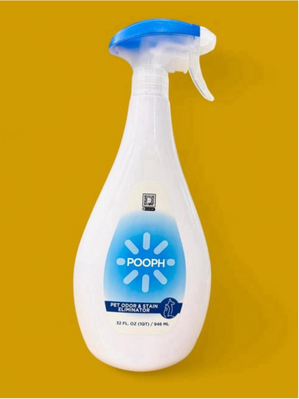 POOPH Pet Odor & Stain Eliminator 32 oz Spray Clothing Shoes Fabric Reseller NEW